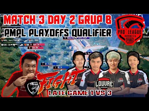 Tim Bangpen Mulai Tunjukan Tajinya Late Game vs LOUVRE | Match 3 Day 2 PMPL Playoffs Qualifier 2020