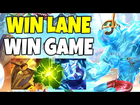 HOW TO DOMINATE LANE WITH ZAC SUPPORT  - League of Legends