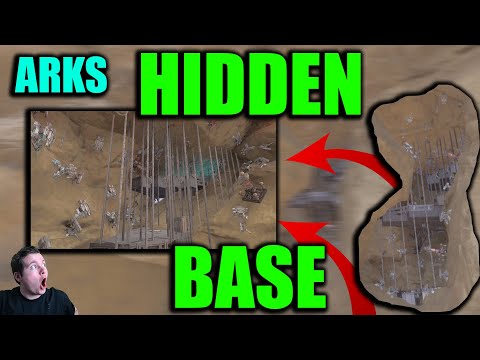 ARK's Most HIDDEN Base LOCATION and FULL BUILD - EXTINCTION OFFICIAL LEGAL | ASA