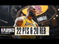 LeBron James 1st Career Playoff 20 20 Game In YEAR 20 PLAYOFFMODE April 24 2023