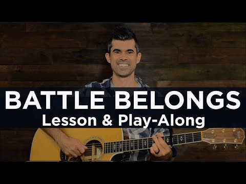 Battle Belongs Guitar Tutorial with Play Along | Phil Wickham