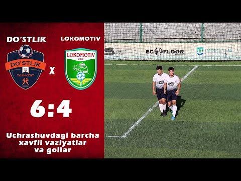 "DO'STLIK" 6:4 "LOKOMOTIV" | 2 LIGA | 21-TUR