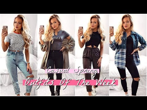 SPRING OUTFITS OF THE WEEK 2019!