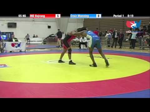 MFS 65 KG - IND Bajrang vs. Cruiz Manning