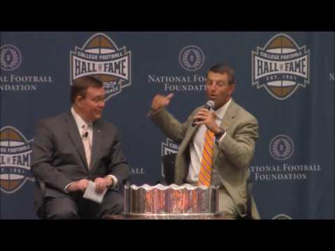 TigerNet.com - Fan in ER spots Dabo Swinney