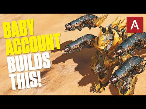 War Robots Baby Account Builds New Typhon Setup + Black Market Opening