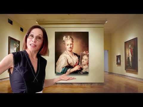 Self Portrait Holding a Portrait of Her Sister - Analysis - Rosalba Carriera