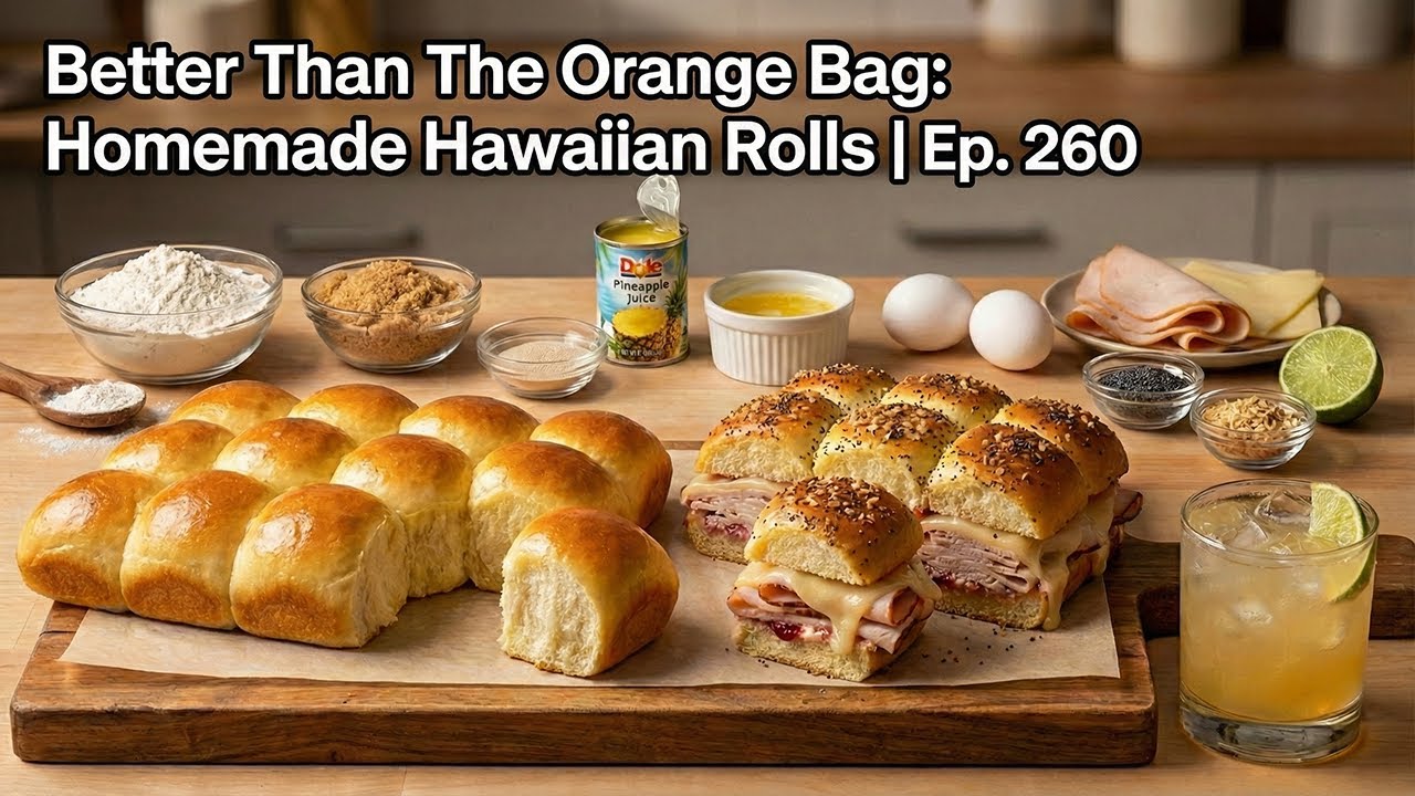 Better Than The Orange Bag: Homemade Hawaiian Rolls