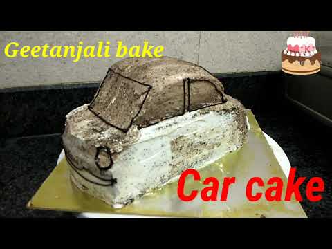Car cake Round tin