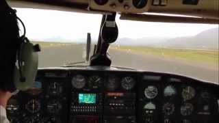preview picture of video 'Piper Chieftain in Iceland'