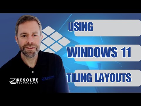 Using Windows 11 Tiling Layouts