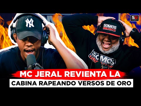 MC JERAL REVIENTA LA CABINA RAPEANDO VERSOS DE ORO