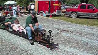 preview picture of video 'Old Colony Model Railroad Club Trip to the Waushakum Live Steamers'