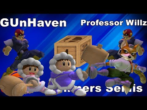 Smashbox 4 - Doubles - Winners Semis - GUnHaven vs Professor Willz