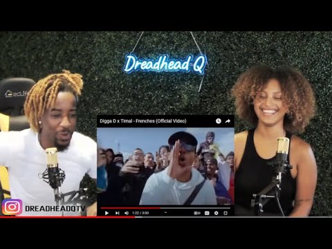 THE BEST FRANCE x UK COLLAB ?!! Digga D x Timal - Frenches (Official Video) REACTION
