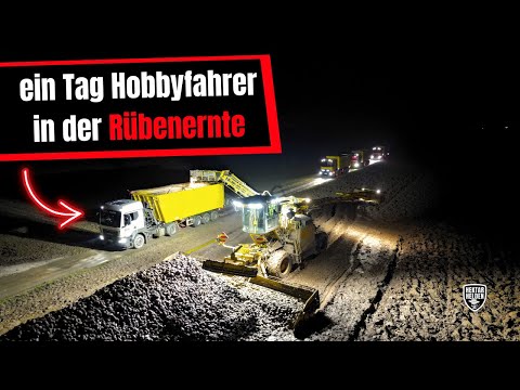 Zuckerrüben-Ernte: So sieht der Tag als LKW-Fahrer aus!!!