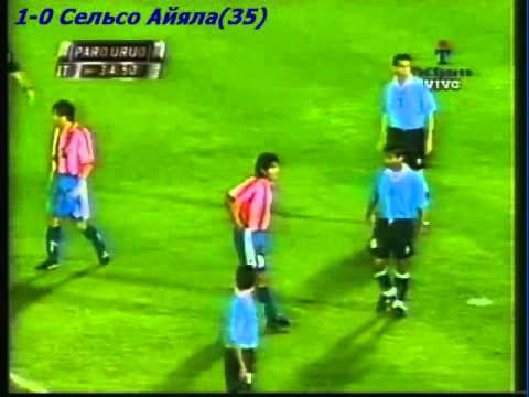 QWC 2002 Paraguay vs. Uruguay 1-0 (26.04.2000)