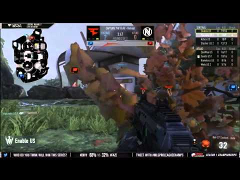 MLG AW Season 1 Playoffs - EnvyUs vs Faze Map 3(Losers Round 2)