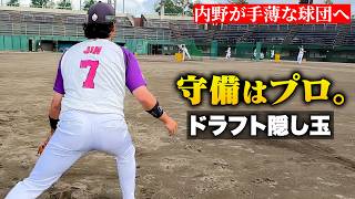 内野手薄な球団へ…プロに行くべき守備力・車谷仁。