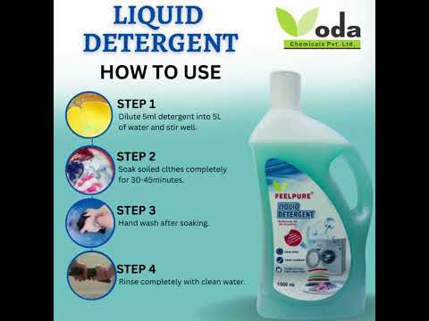 Liquid detergent and laundry liquid detergent, 1 l