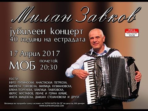 Milan Zavkov - Avtorski koncert (LIVE) © 2017