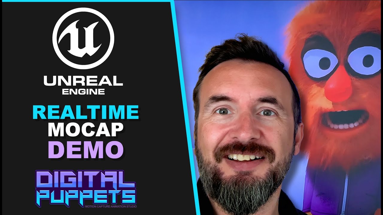 Realtime motion capture demo with Mo the Digital Puppet - YouTube
