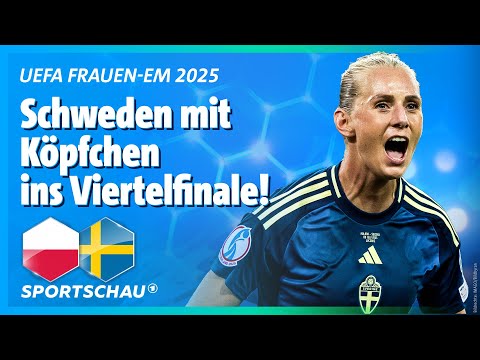 Polen - Schweden Highlights, Frauen-EM 2025 | Sportschau Fußball
