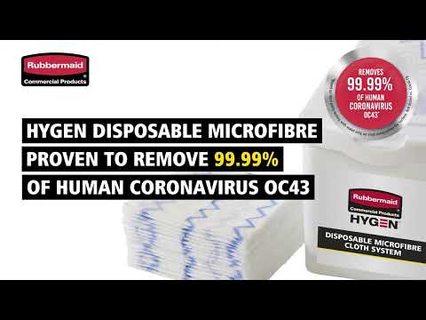 HYGEN™ Disposable Microfibre Removes 99 99% of Microbes From RapidG