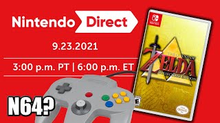 Nintendo Direct WILL Announce NEW Switch Controller & N64 Zelda?