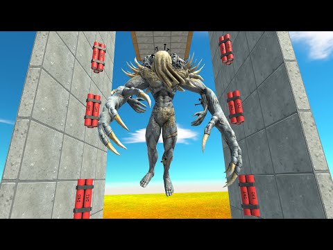 Who will Jump through all the Dynamite | Animal Revolt Battle Simulator