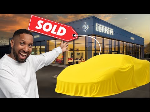 MY WIFE'S SECRET SUPERCAR HAS ARRIVED