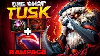 One Punch Man Tusk 1VS5 Rampage 🔥🔥🔥 41 Kills Comeback | Dota 2 Gameplay