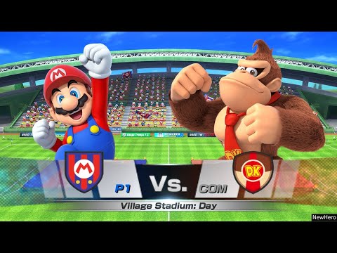 Mario Sports Superstars - Team Mario Vs. Team Donkey Kong