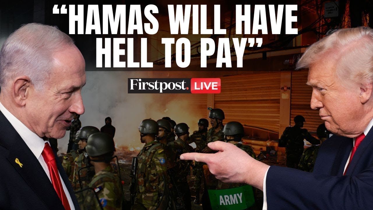 Trump Netanyahu Meeting LIVE: US President Trump Warns Hamas to Disarm, Calls for Gaza Ceasefire