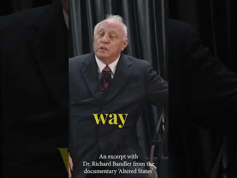 Watch the full documentary free on our YouTube channel. #change #documentary #NLP #richardbandler