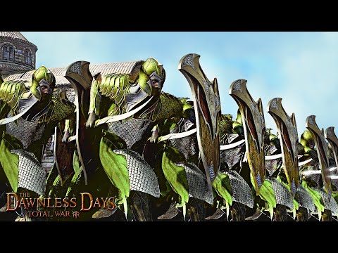 SIEGE DALE - GUNDABAD Orcs VS Mirkwood and Dale | 20,000 Units | Lord Of The Rings Cinematic Battle