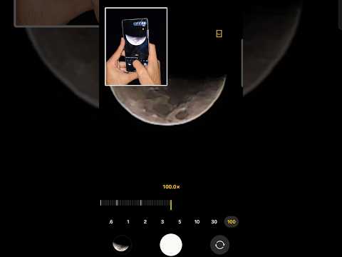 Moon Shot On Samsung S25 Ultra (100x) 🌙