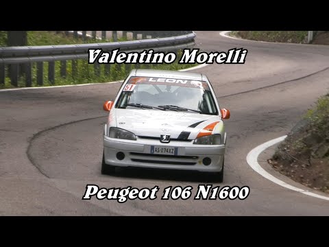 SLALOM 7 TORNANTI 2021 / VALENTINO MORELLI / PEUGEOT 106 N1600 / FILM BY BELLUNOVIDEO