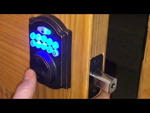 “changing” CODE on defiant electronic deadbolt (passcode) programming door lock keyless entry