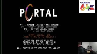 Chicken Head Chronicles - Portal for the C64! And Cake for everyone!