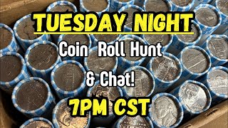 🔴 6/9/26 Tuesday Night Coin Roll Hunt & Chat! Can We Find a Silver Nickel?
