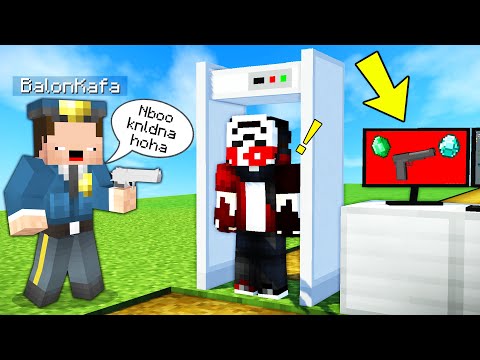 BALON KAFA TRAFİK POLİSİ OLUP KÖYDE ARAMA YAPTI !! - Minecraft