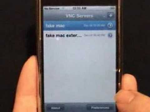 comment installer vnc iphone