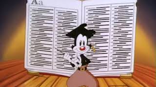Animaniacs Songs - all the words in the English dictionary
