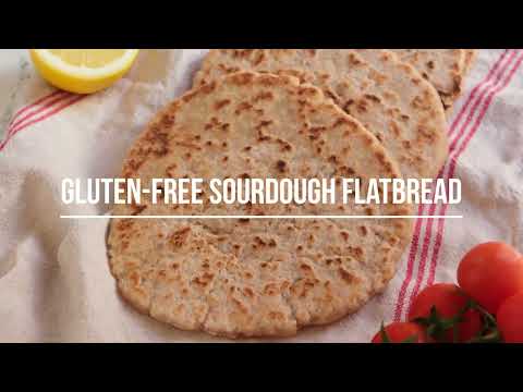 Super Soft Gluten-Free Sourdough Flatbread | Use Your Discard For This!