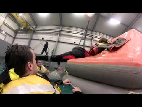 KNRM HvH Trainen met dinghy bij STC-KNRM
