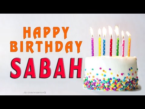 Happy Birthday SABAH
