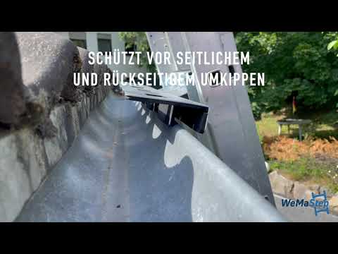 WeMa-Step UNIVERSAL Leiterkopfsicherung Leitersturzsicherung MADE IN GERMANY Leitersicherung
