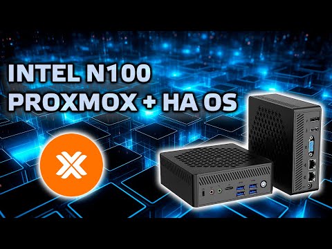 Мини ПК AC8-N на Intel N100 - часть 3. Proxmox, Home Assistant OS