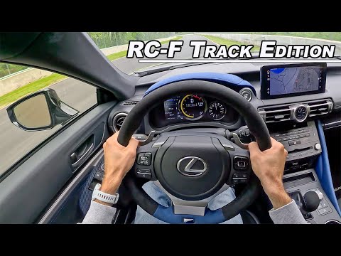 2023 Lexus RC-F Track Edition - Japanese V8 GT Wide Open (POV)